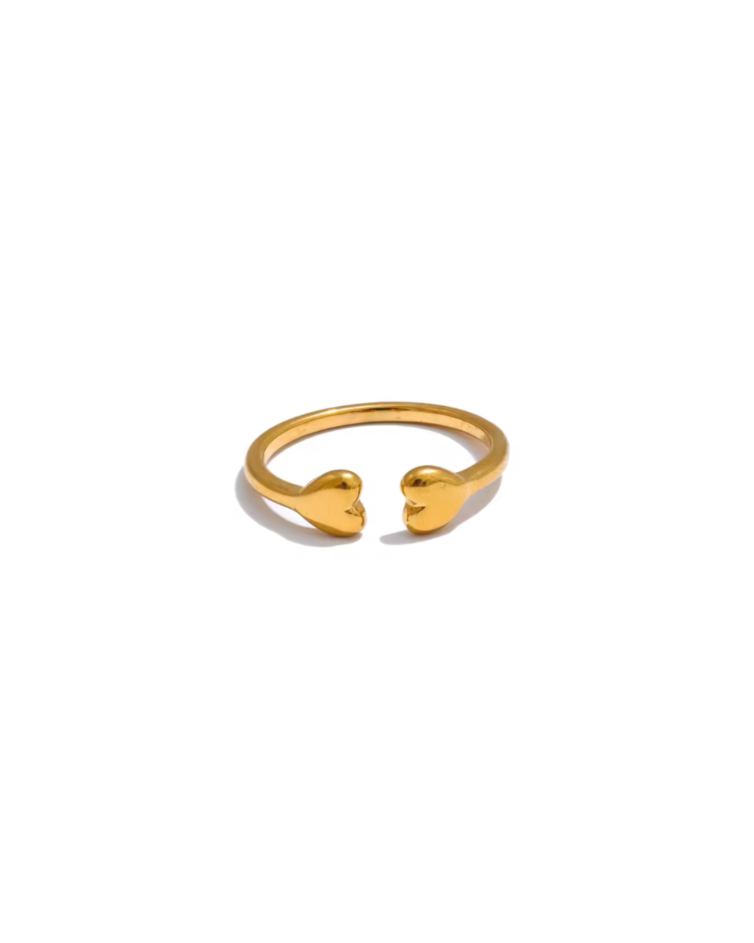 DOUBLE HEART RING